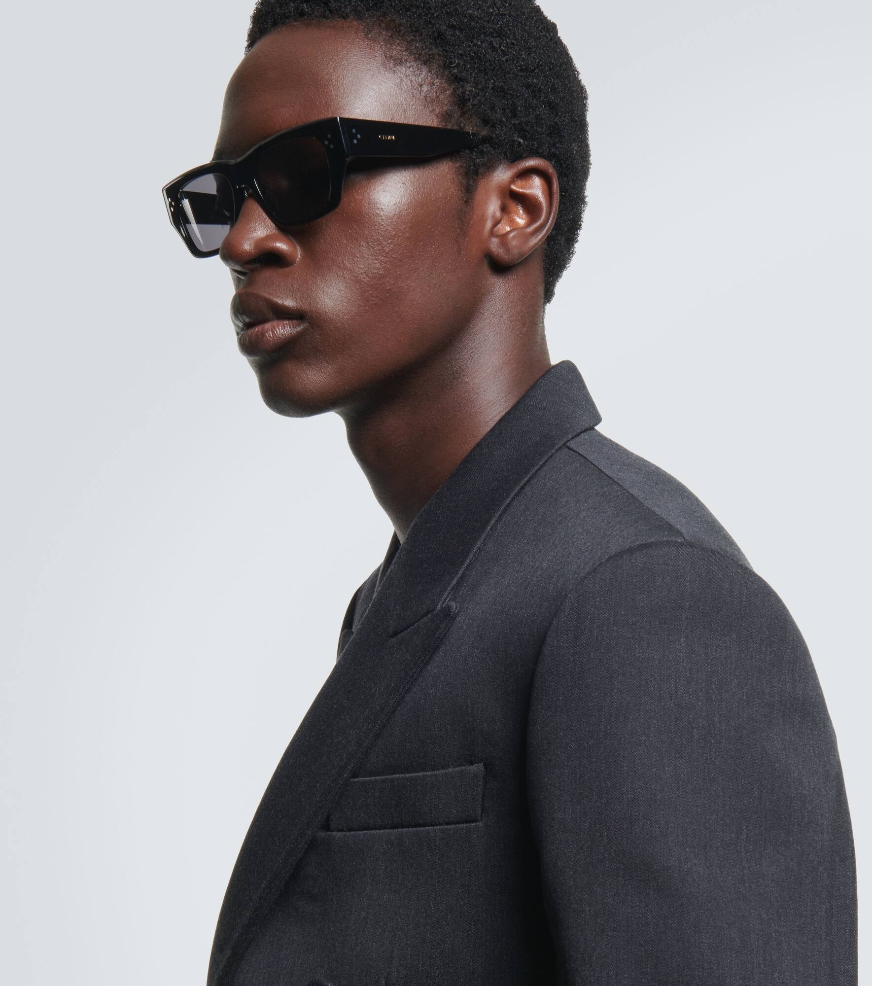Bold 3 Dots HD rectangular sunglasses - 3