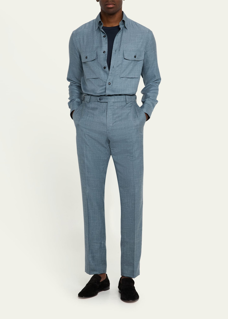 Brioni Men's WWX 80th Anniversary Journey Trousers outlook