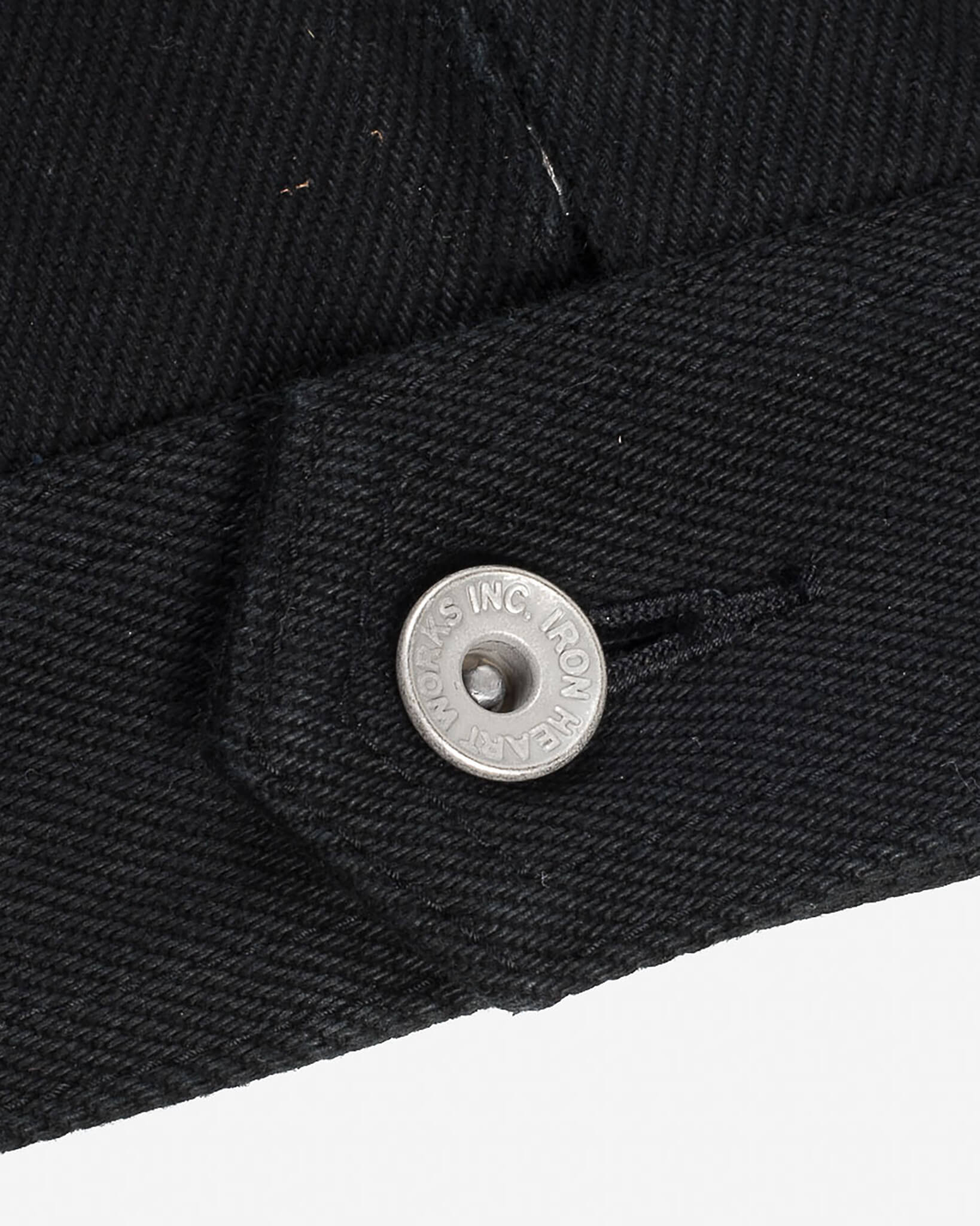 IH-9527J 21oz Denim Rider's Jacket - Superblack Non-Fade - 16