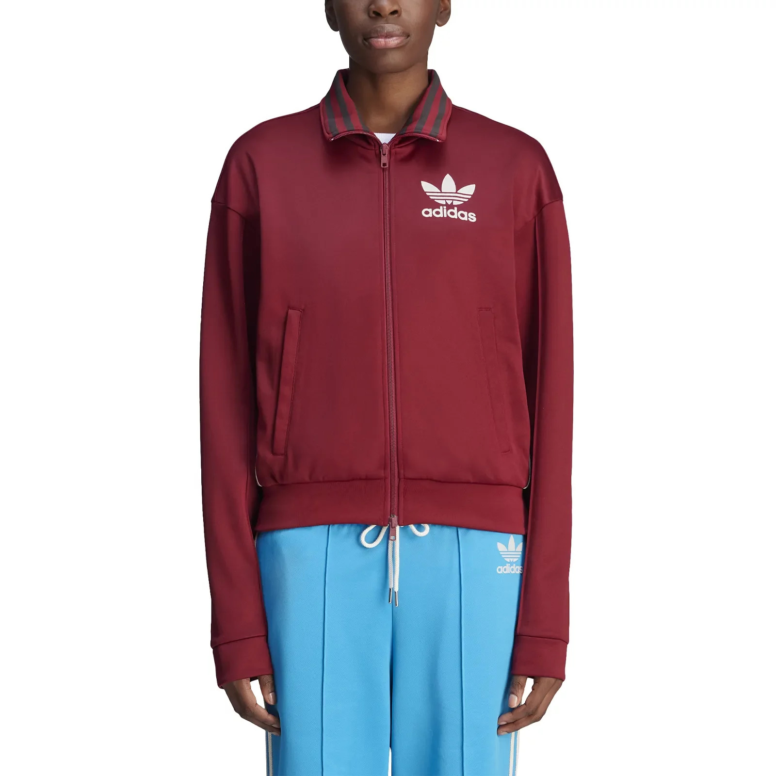 Track Top W "Collegiate Burgundy" - 1