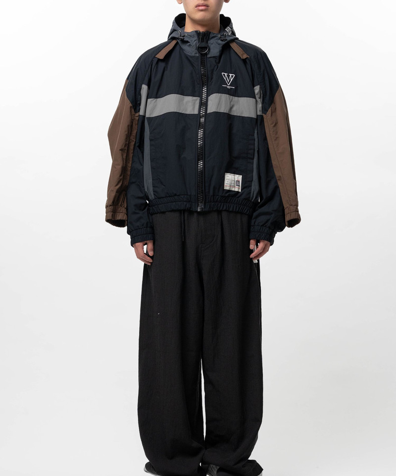Maison MIHARAYASUHIRO Double Sleeve Big Zip Nylon Jacket outlook