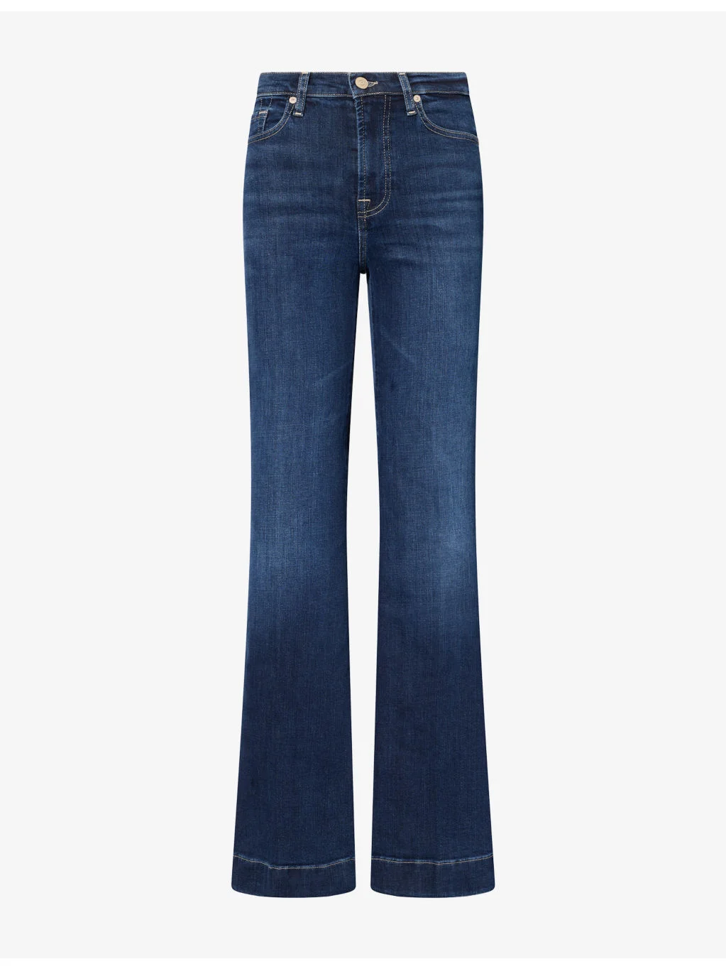 Modern Dojo Flared-Leg Stretch-Denim Jeans - 1