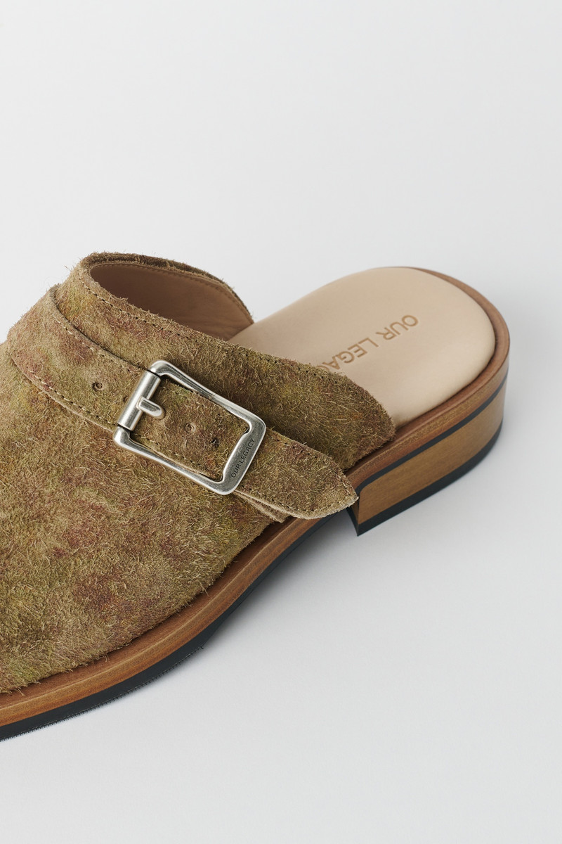 Camion Mule Petal Dance Rough Suede 3