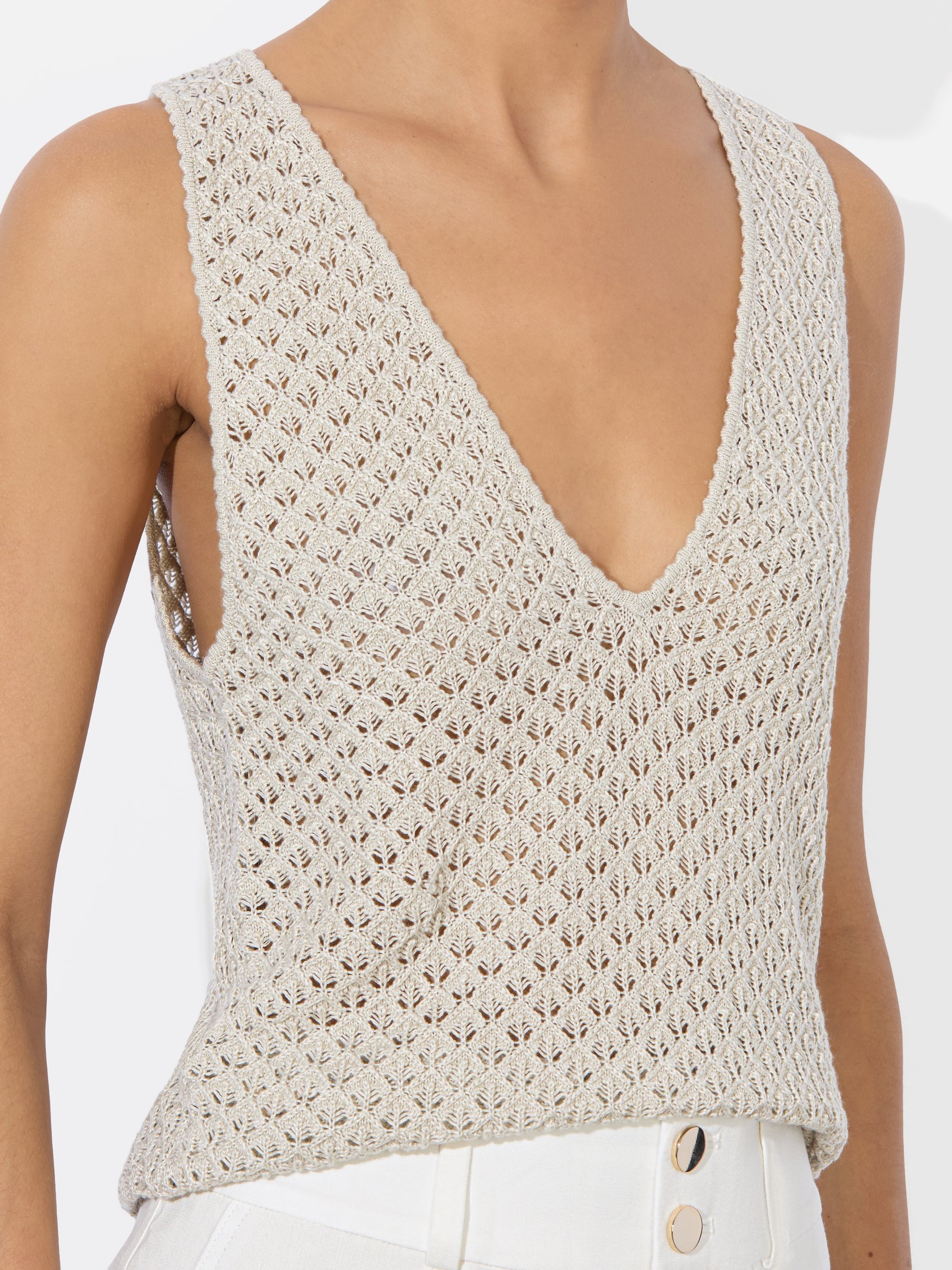 ANNALISE POINTELLE TANK - 5