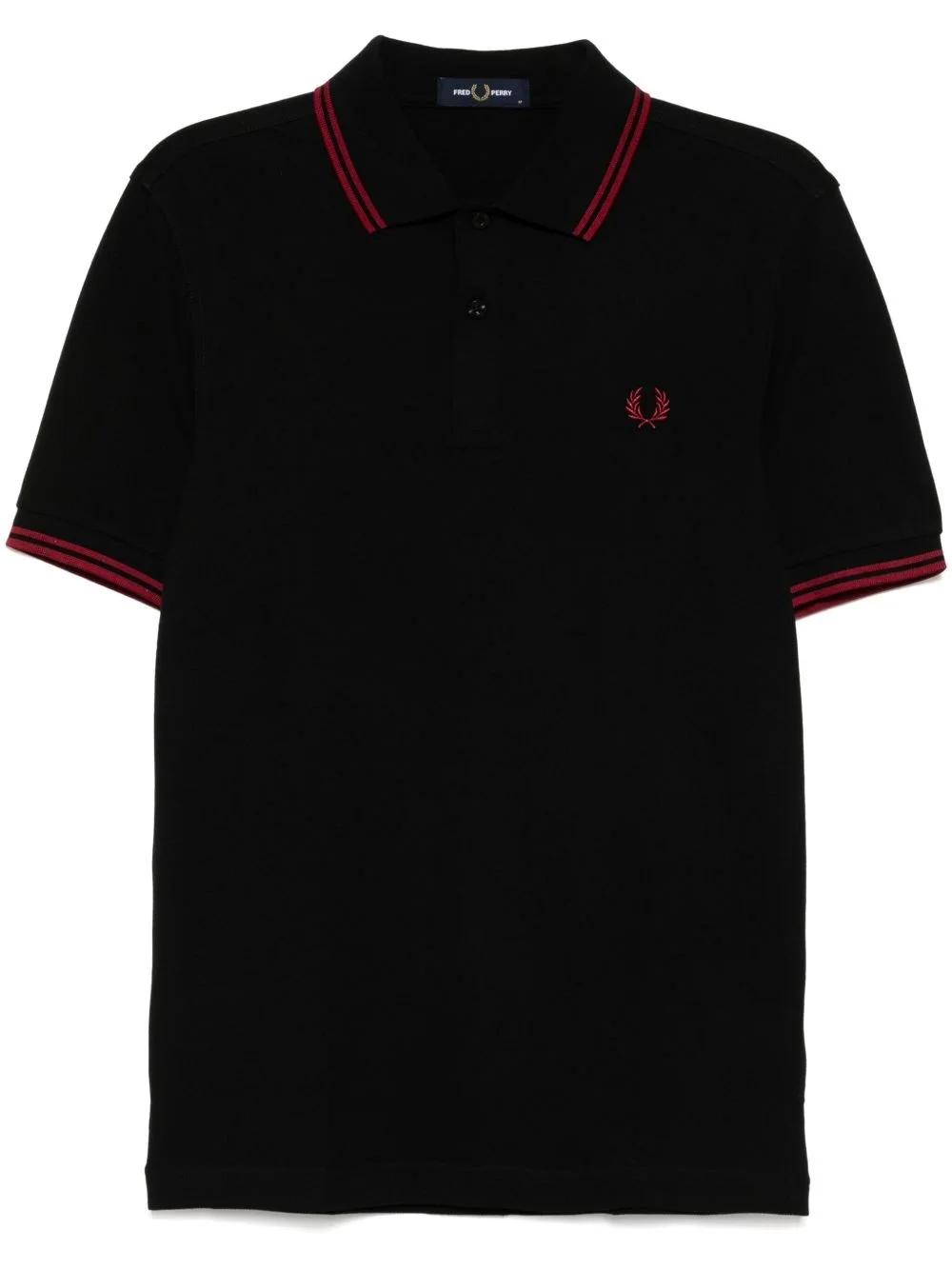 twin tipped polo shirt - 1