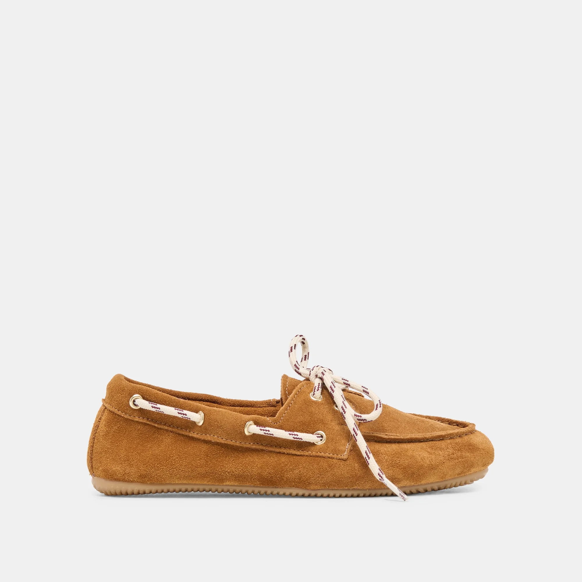 FLORAH LOAFERS TAN SUEDE - 1
