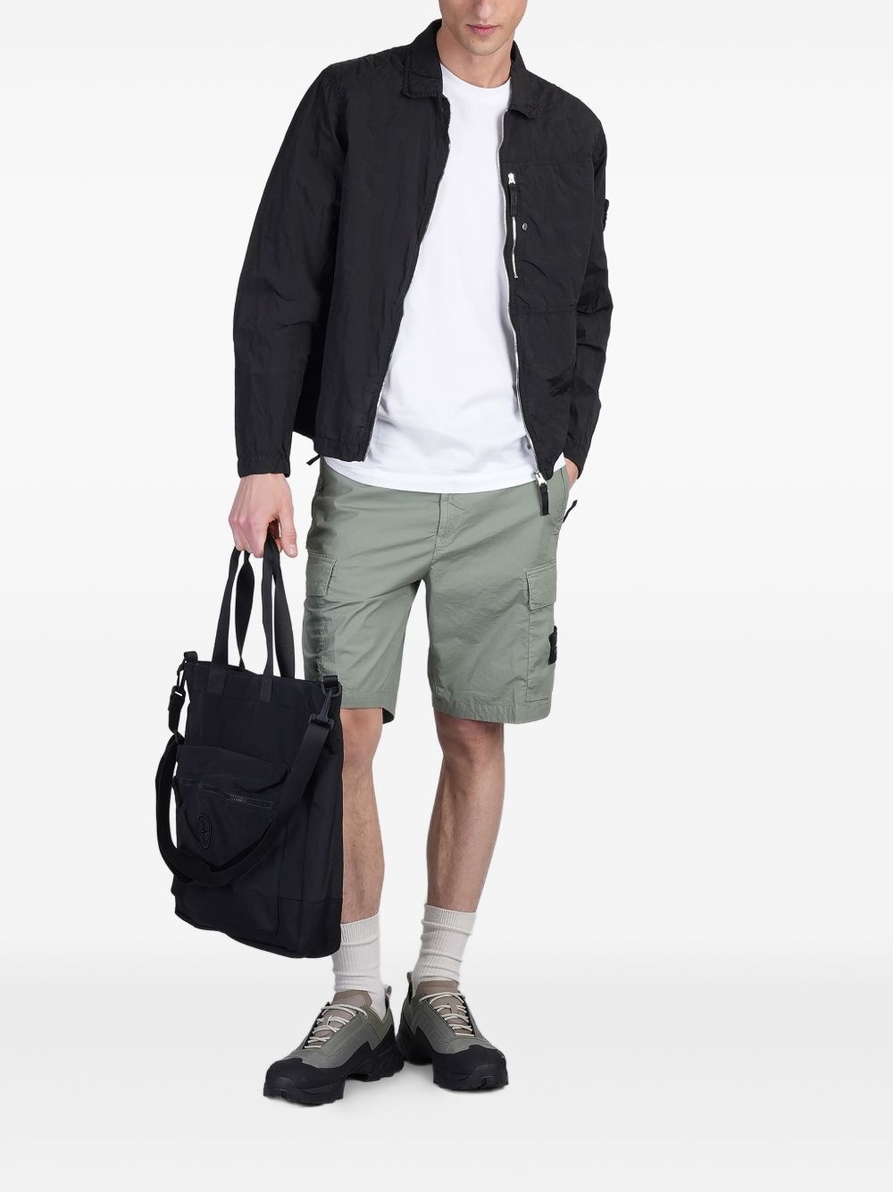 Compass-badge shorts - 2