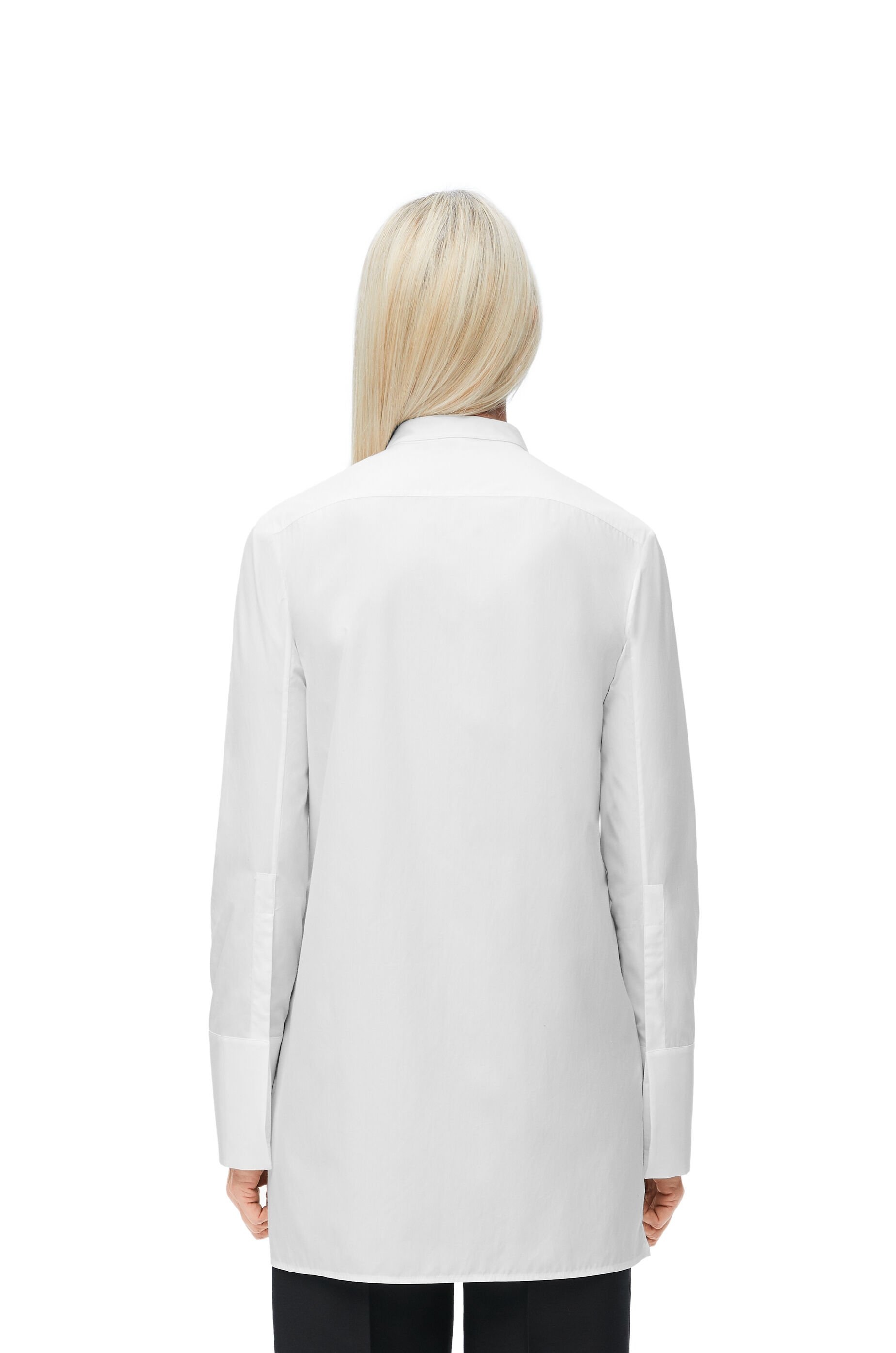 Plastron shirt in cotton - 4