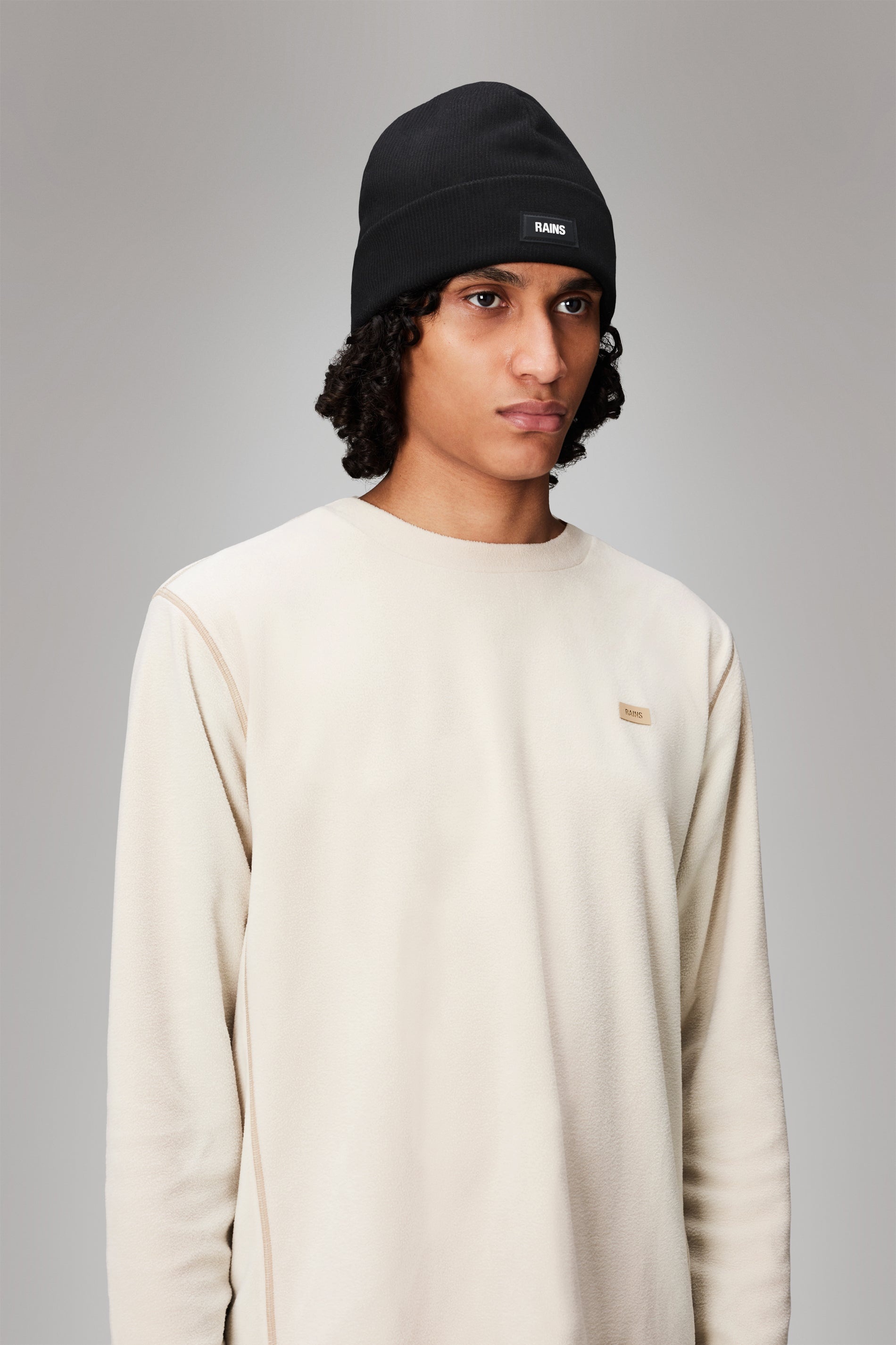 Ribbed Fleece Beanie - 2