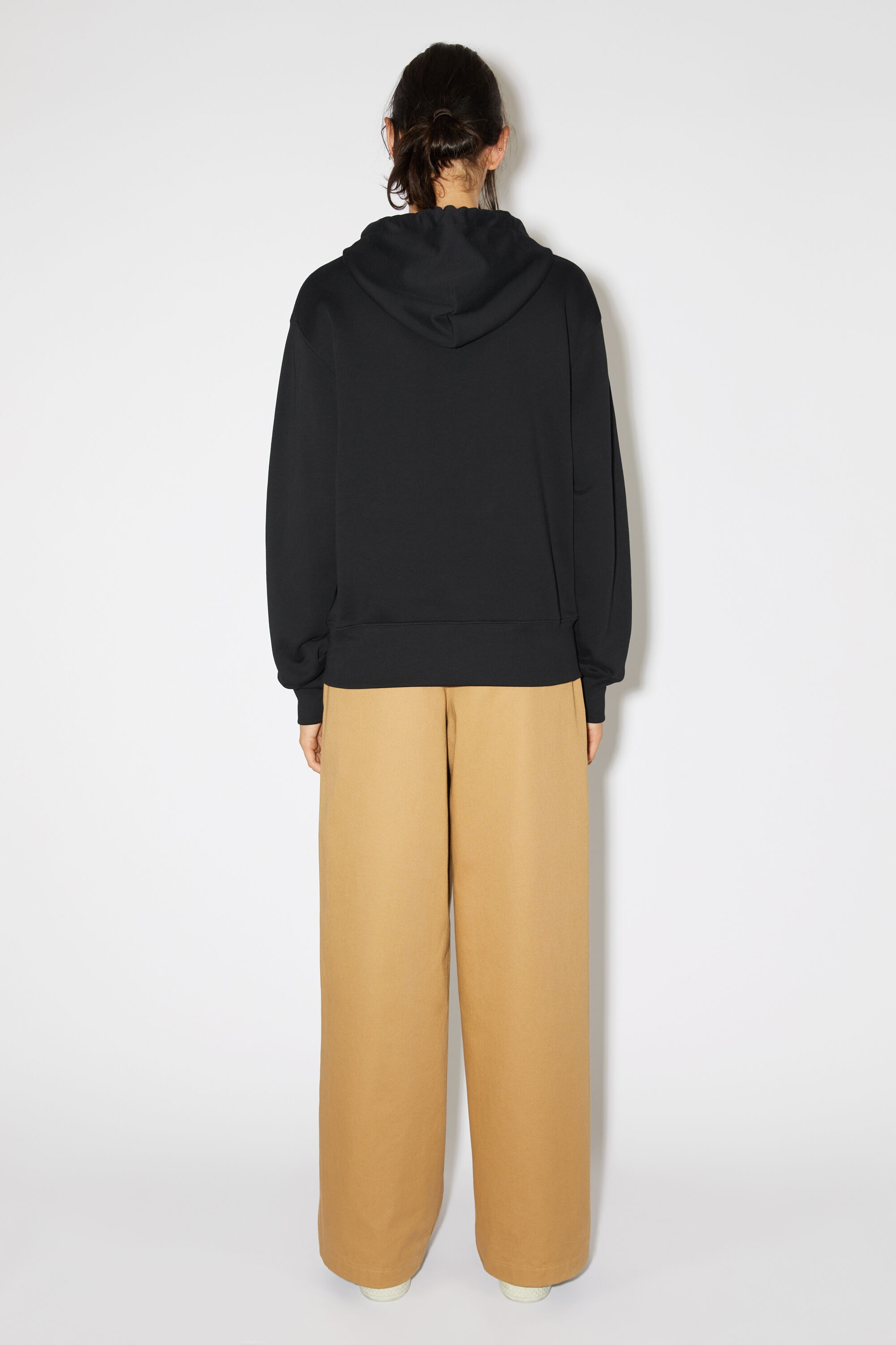 Hooded sweatshirt - Regular fit - Black - 3