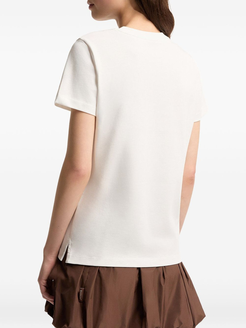 logo-embroidered T-shirt 3