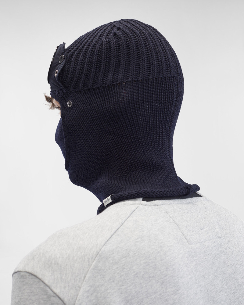 Extra Fine Merino Wool Goggle Balaclava 3