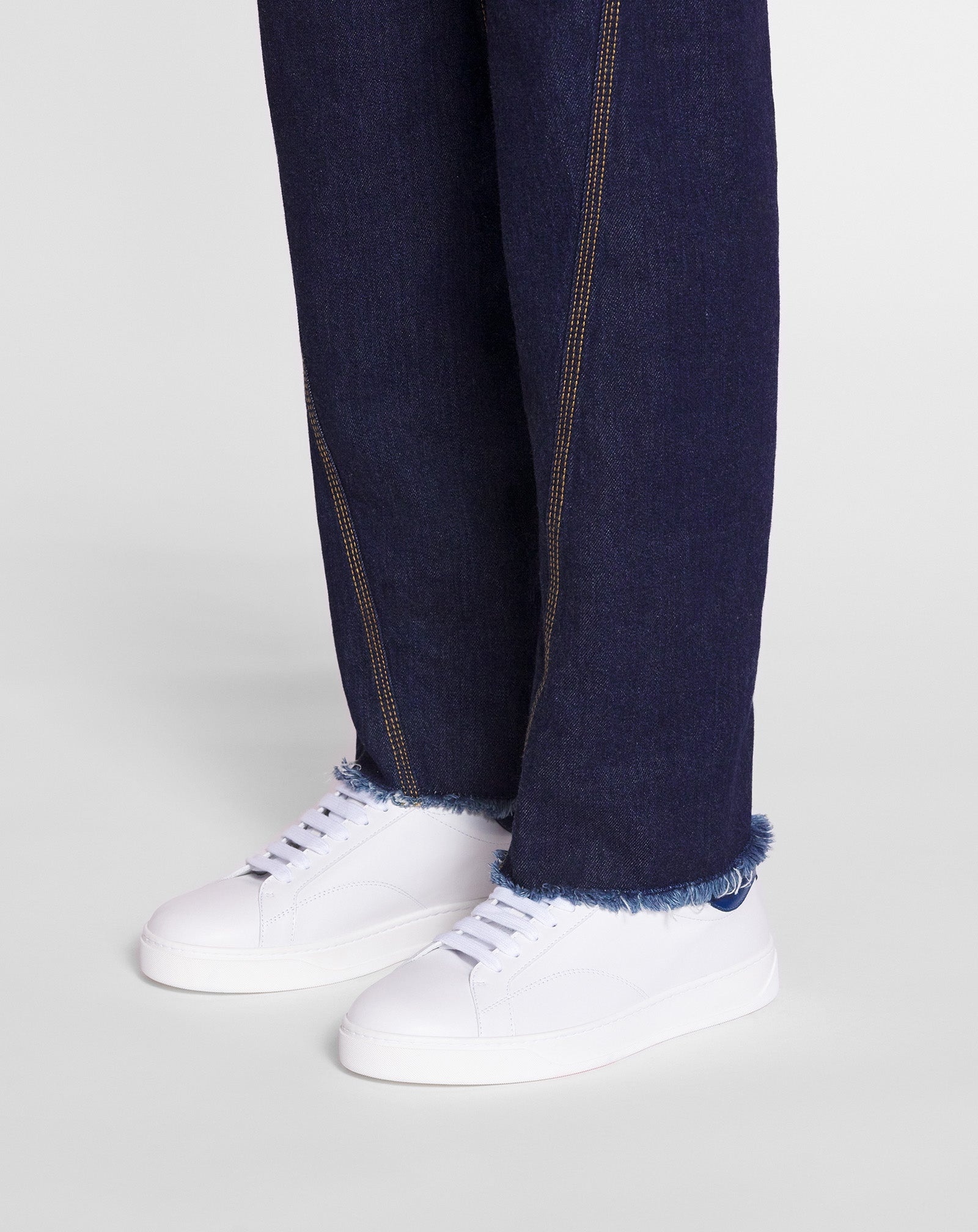 DDB0 LEATHER SNEAKERS - 6