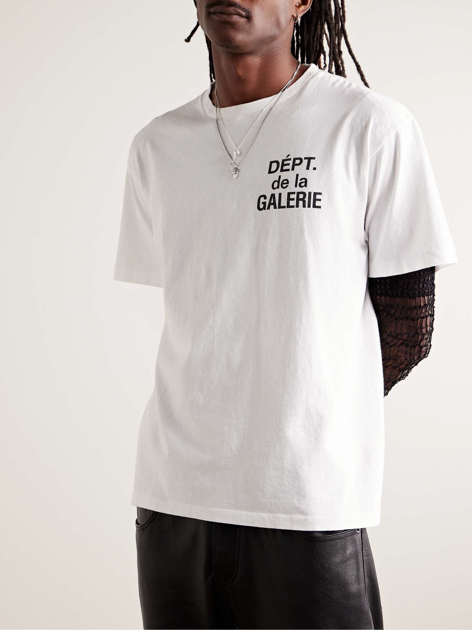 Logo-Print Cotton-Jersey T-Shirt - 3