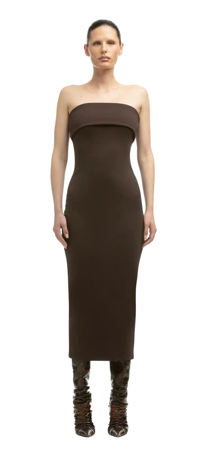 entire studios LAP DRESS SORREL outlook