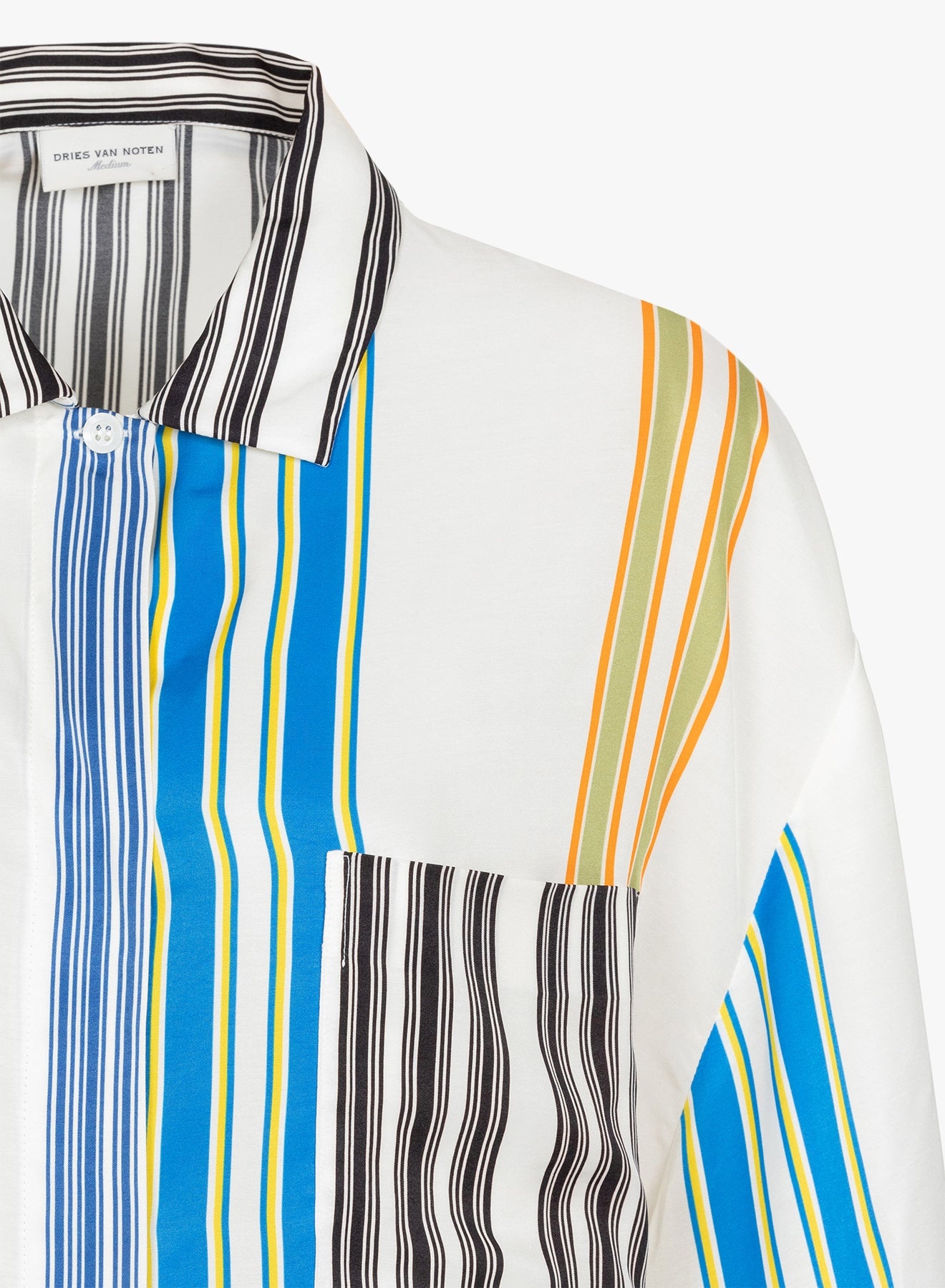 STRIPED SHIRT DRESS - 3