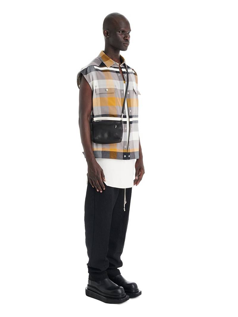 Small Leather Adri Bag in Black 6