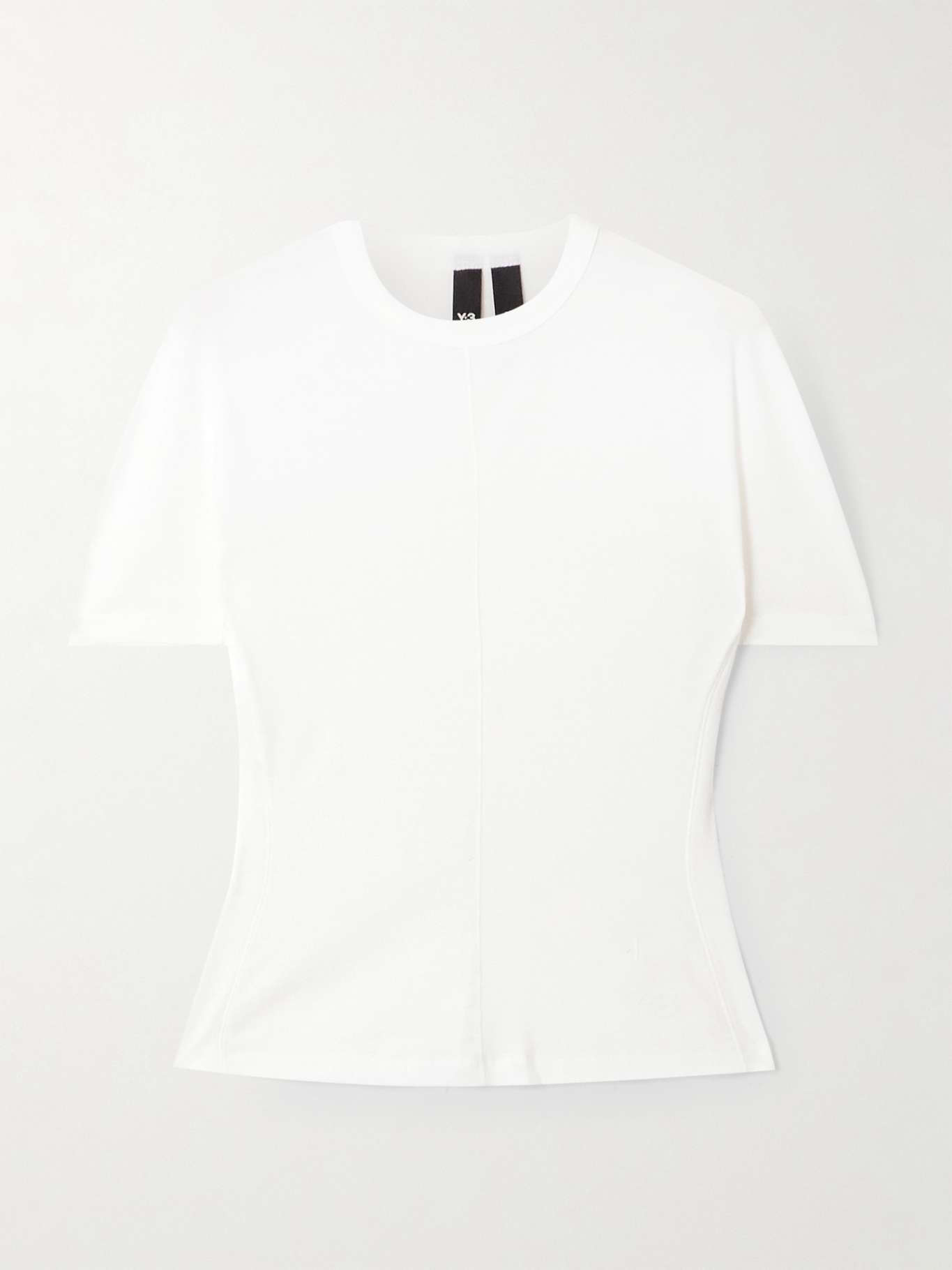 + Y-3 organic cotton-jersey T-shirt - 1