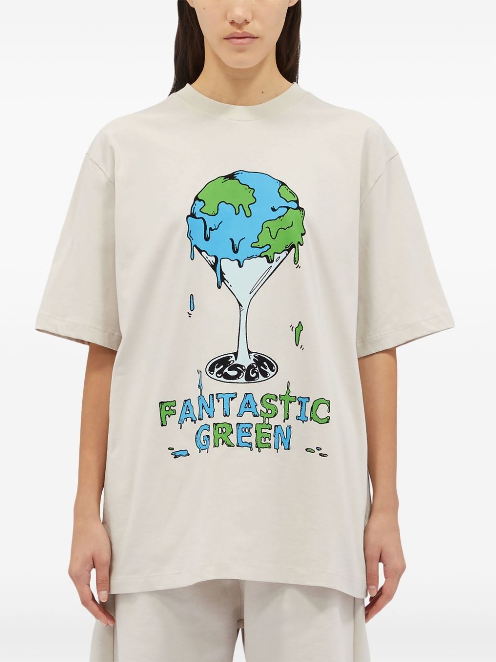 graphic-print cotton T-shirt - 3