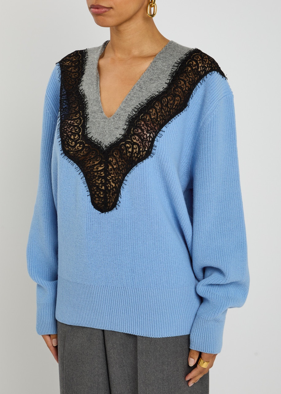 Stella Mccartney Miracle Lace Wool Jumper - 2
