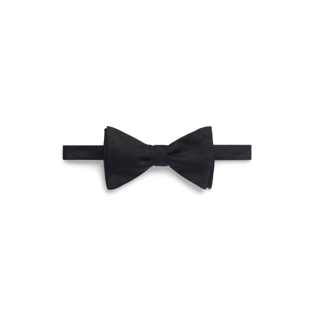 Men's Bb Monogram Evening Bow Tie in Black - 1