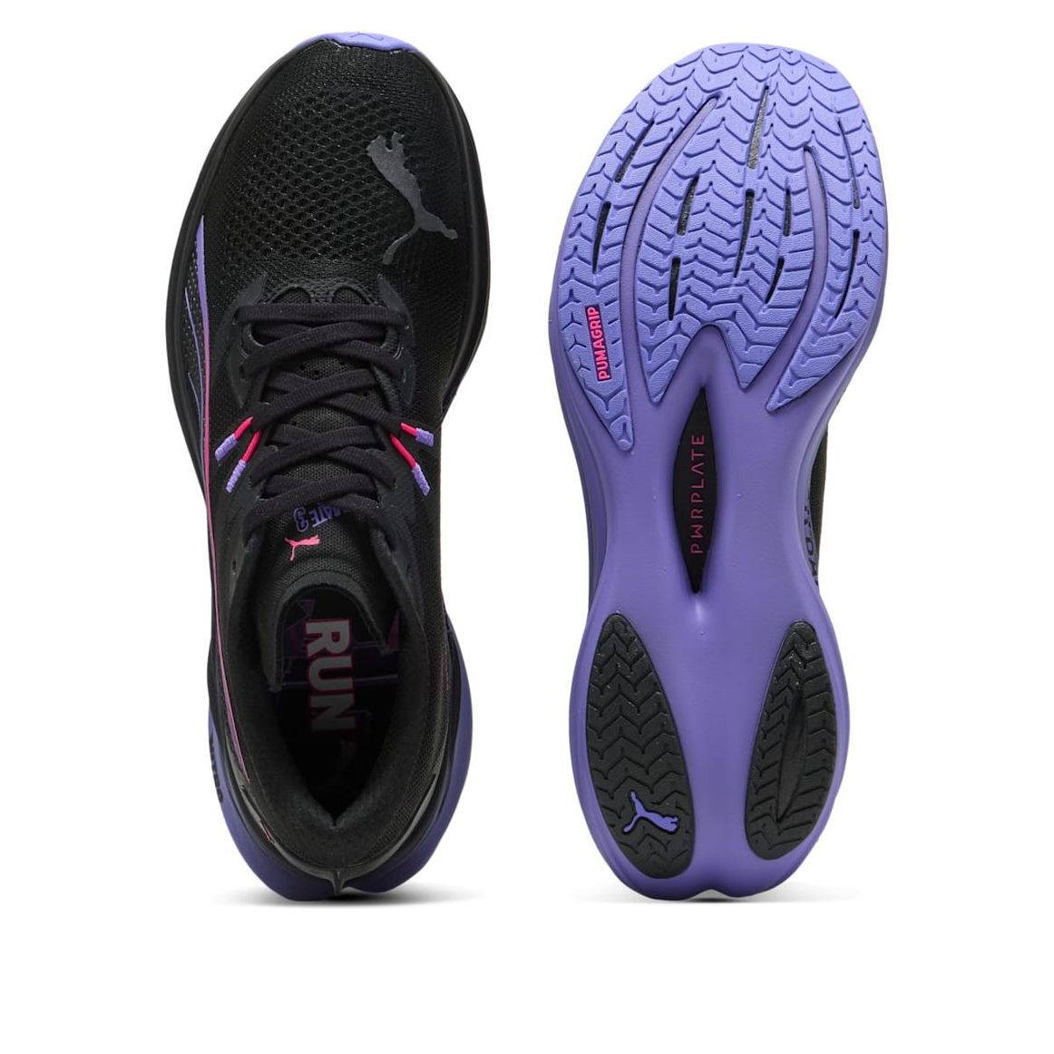 PUMA Deviate Nitro Digitokyo 'Black Dark Amethyst' 312367-01 - 5