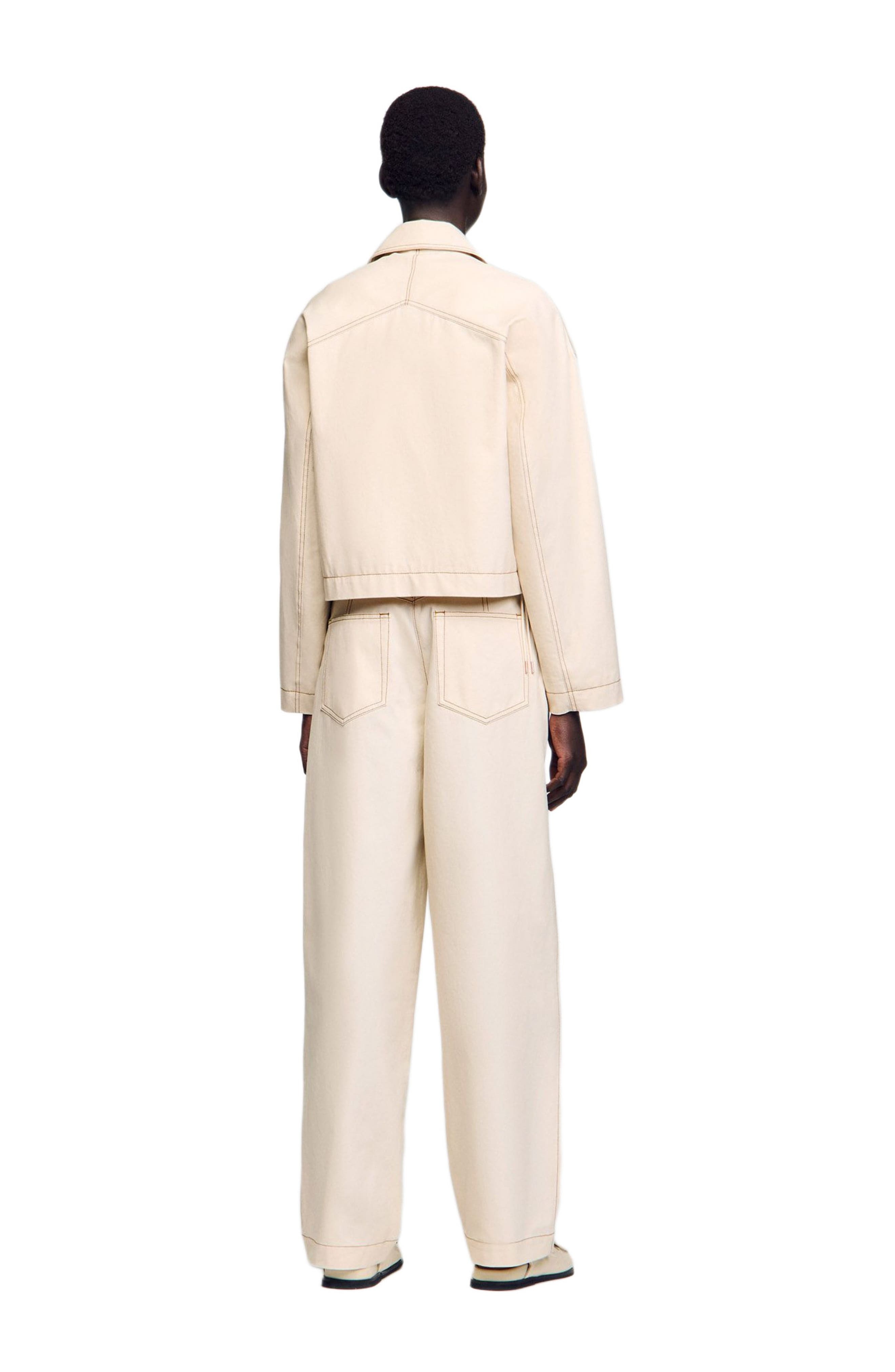 SANDRO Denim lace-up jacket at Nordstrom - 2