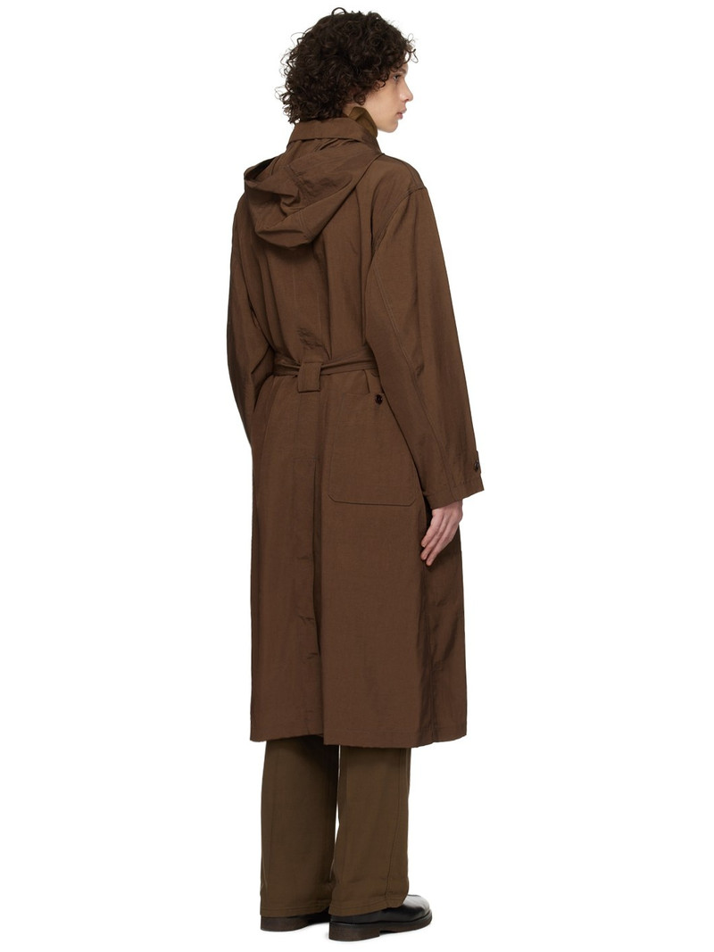 Brown Light Trench Coat 3