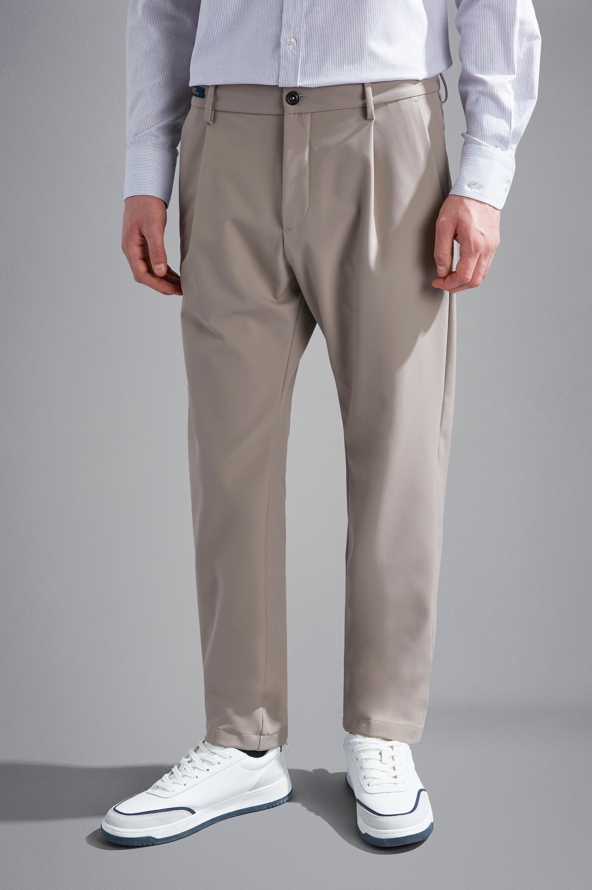 DYNAMIC STRETCH CHINO TROUSERS - 6