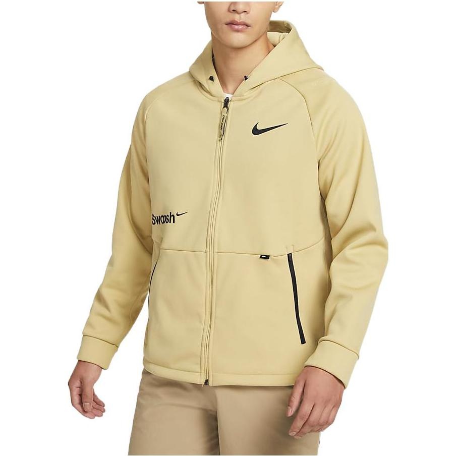 Nike Pro Therma-FIT Jacket 'Light yellow' FB1912-718 - 3