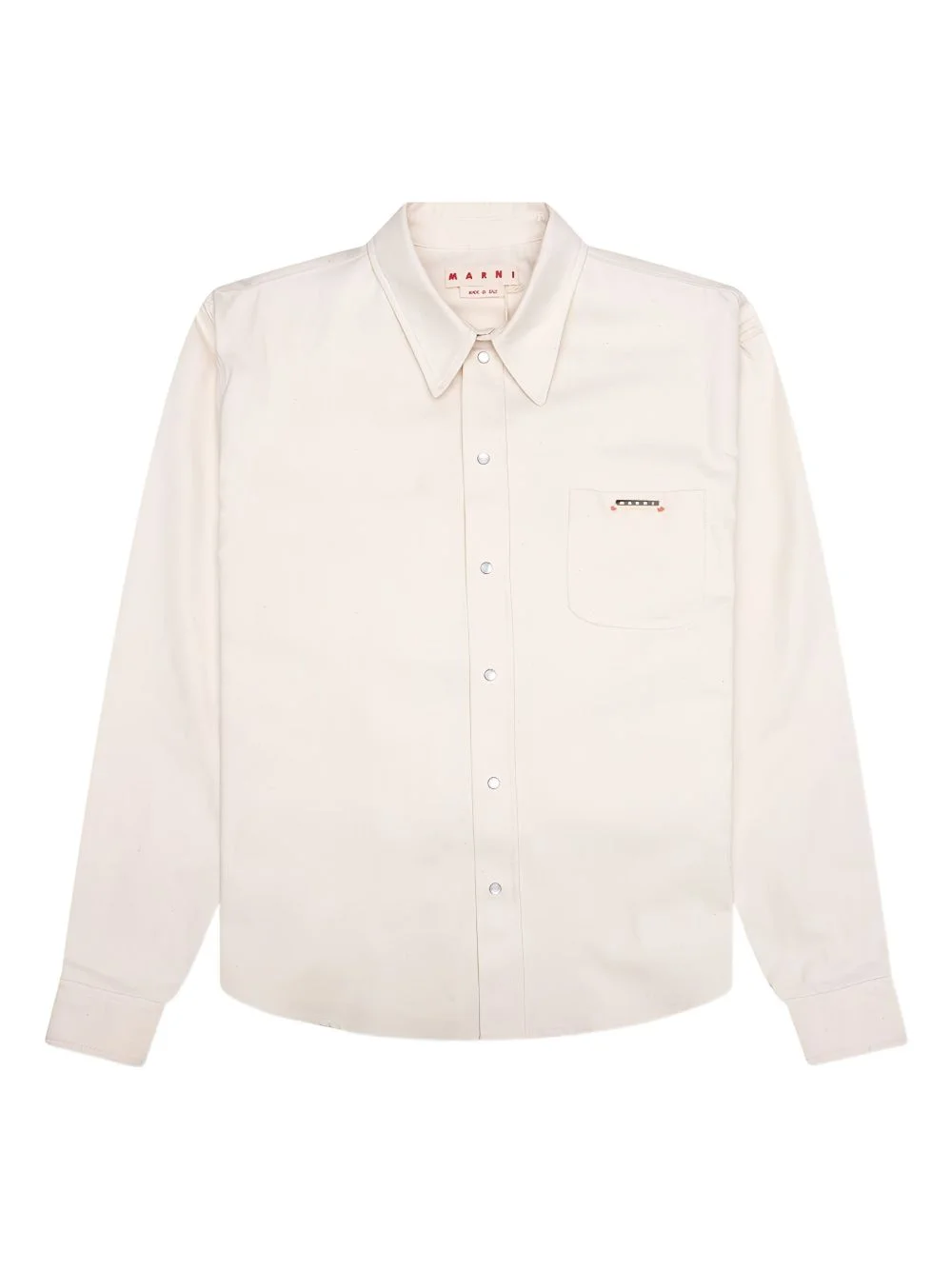 logo-plaque shirt - 1