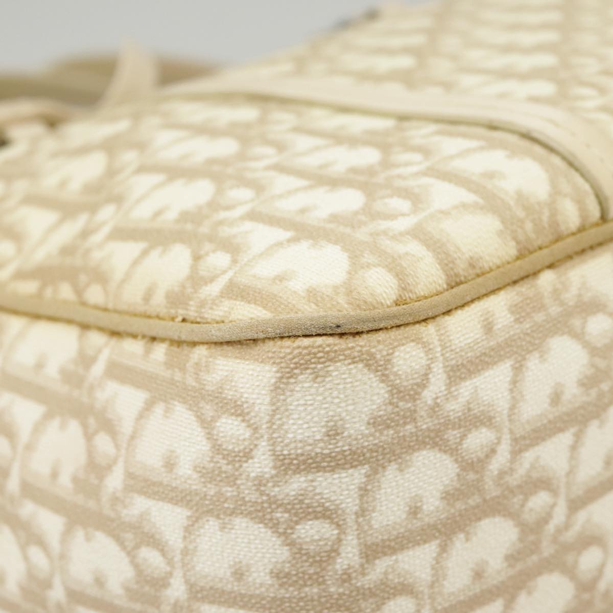 DIOR Trotter Romantic Hand Bag Beige - 13