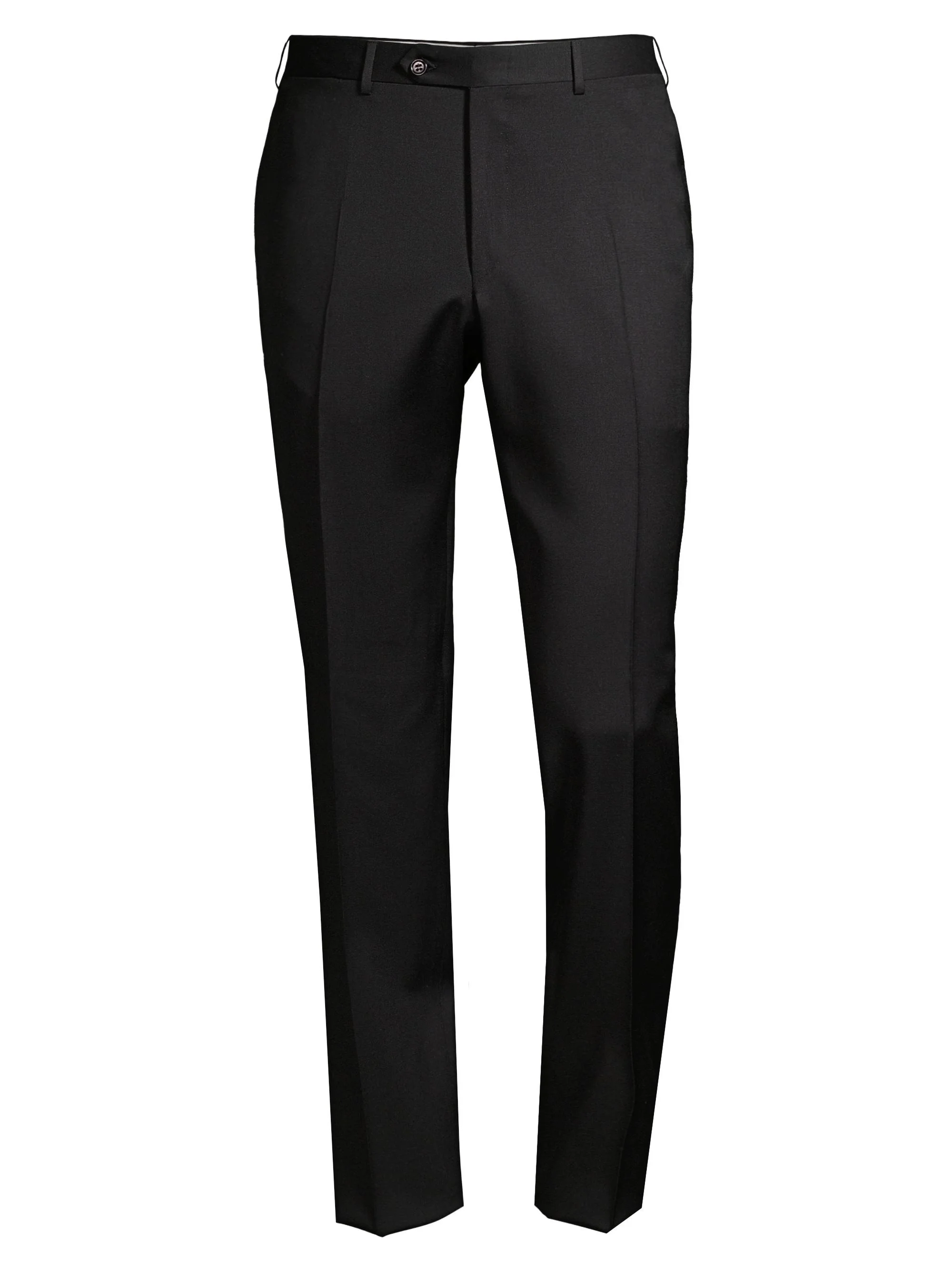 Men's Wool Trousers - Black - 1
