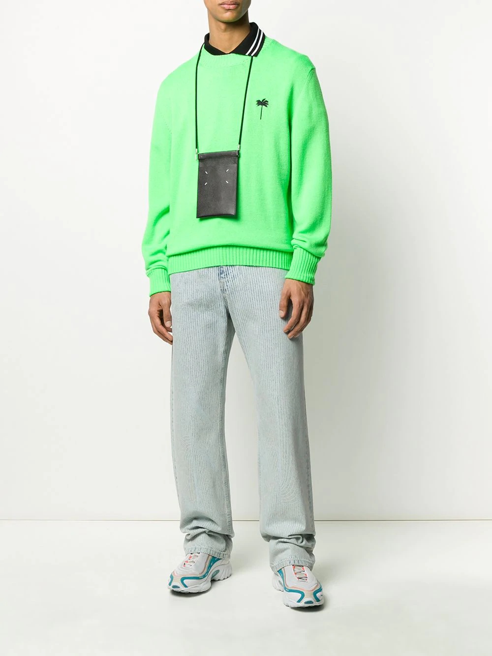 Fluo Palm sweater - 2