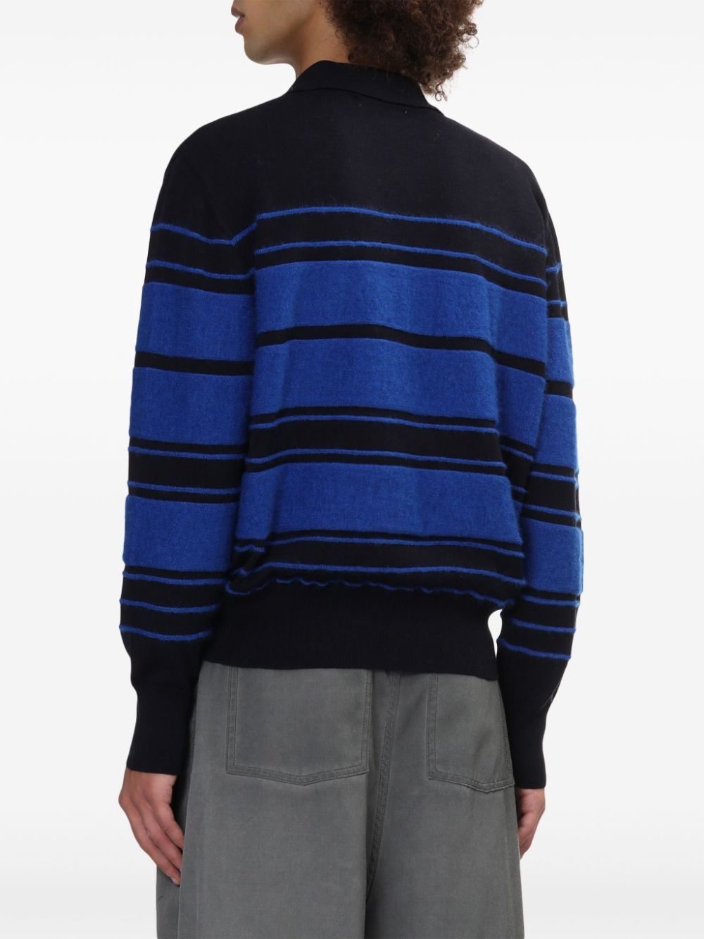 striped sweater - 4