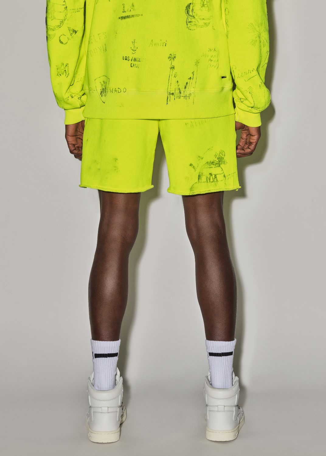 ARMY STENCIL SWEATSHORT - 5