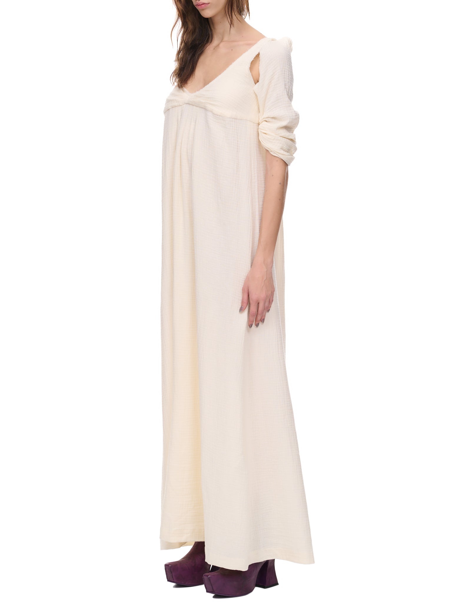 Shoulder Cut-Out Dress - 2