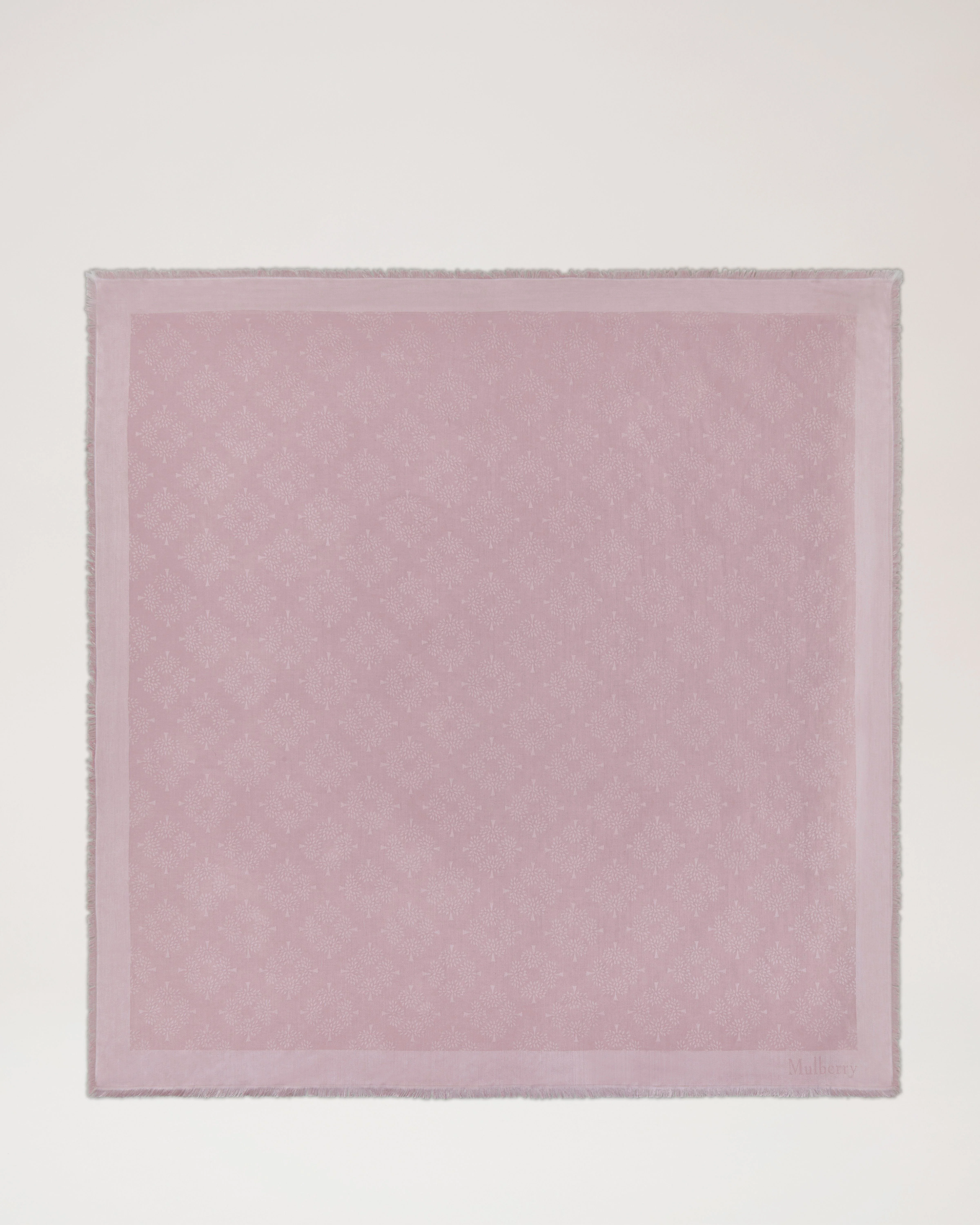 Mulberry Tree Square
Powder Rose Cotton Silk Blend - 1