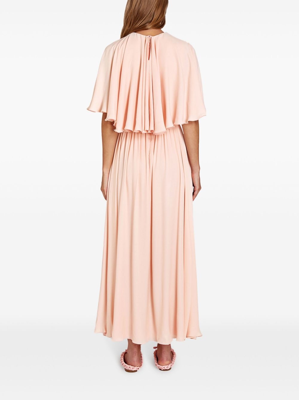 crepe midi dress - 3