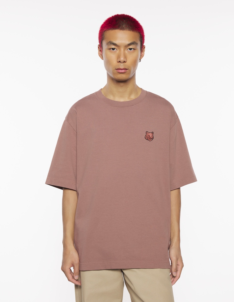 BOLD FOX HEAD PATCH OVERSIZE TEE SHIRT - 3