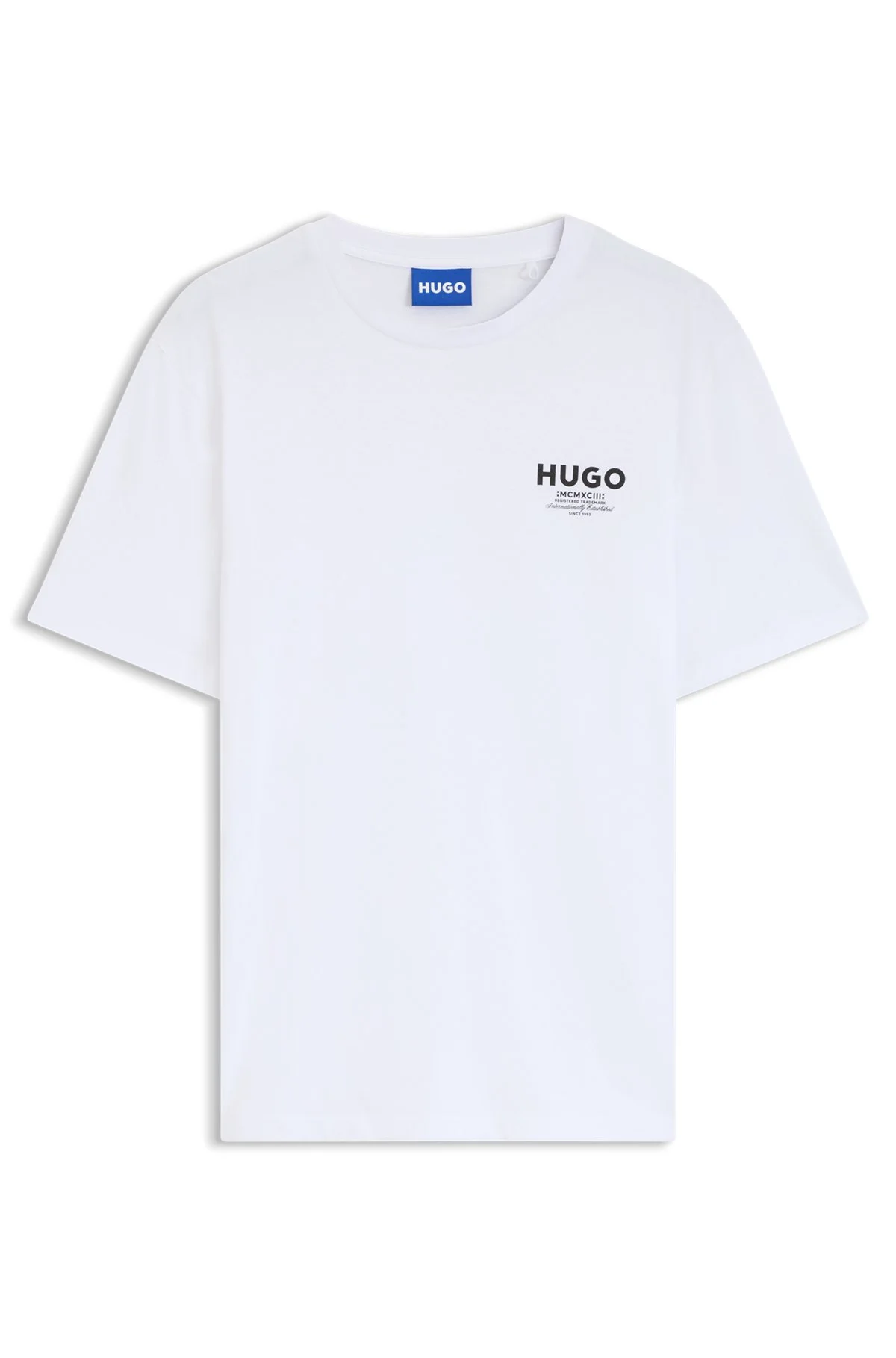 REGULAR-FIT COTTON T-SHIRT WITH LOGO PRINT - 1