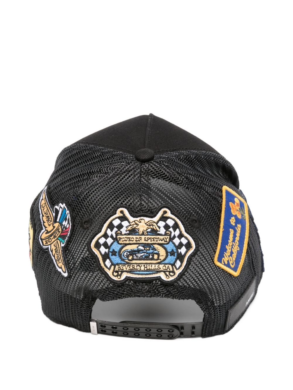 logo-patch mesh-back cap - 2