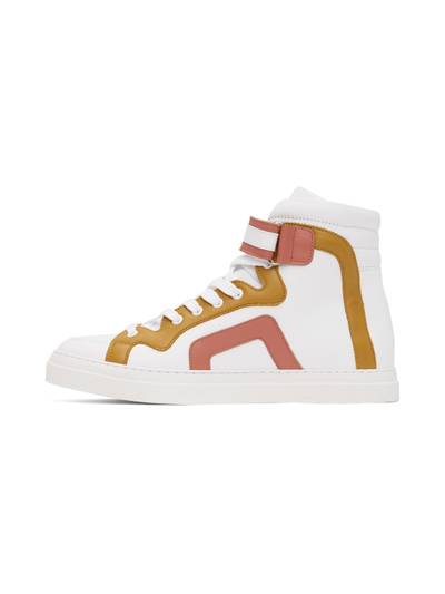 Pierre Hardy White & Multicolor 112 Sneakers outlook