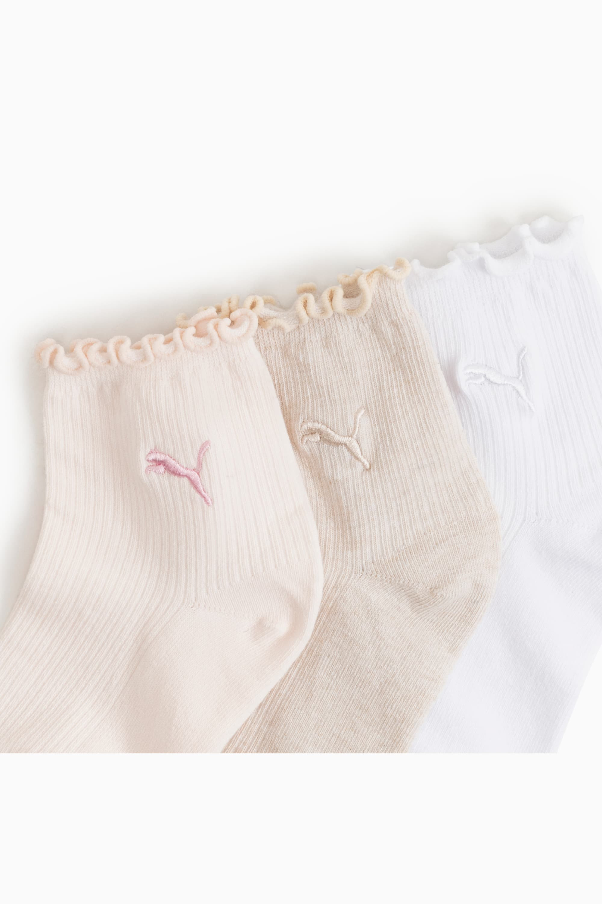3PK WOMENS NON TERRY QTR CRE Women - 2