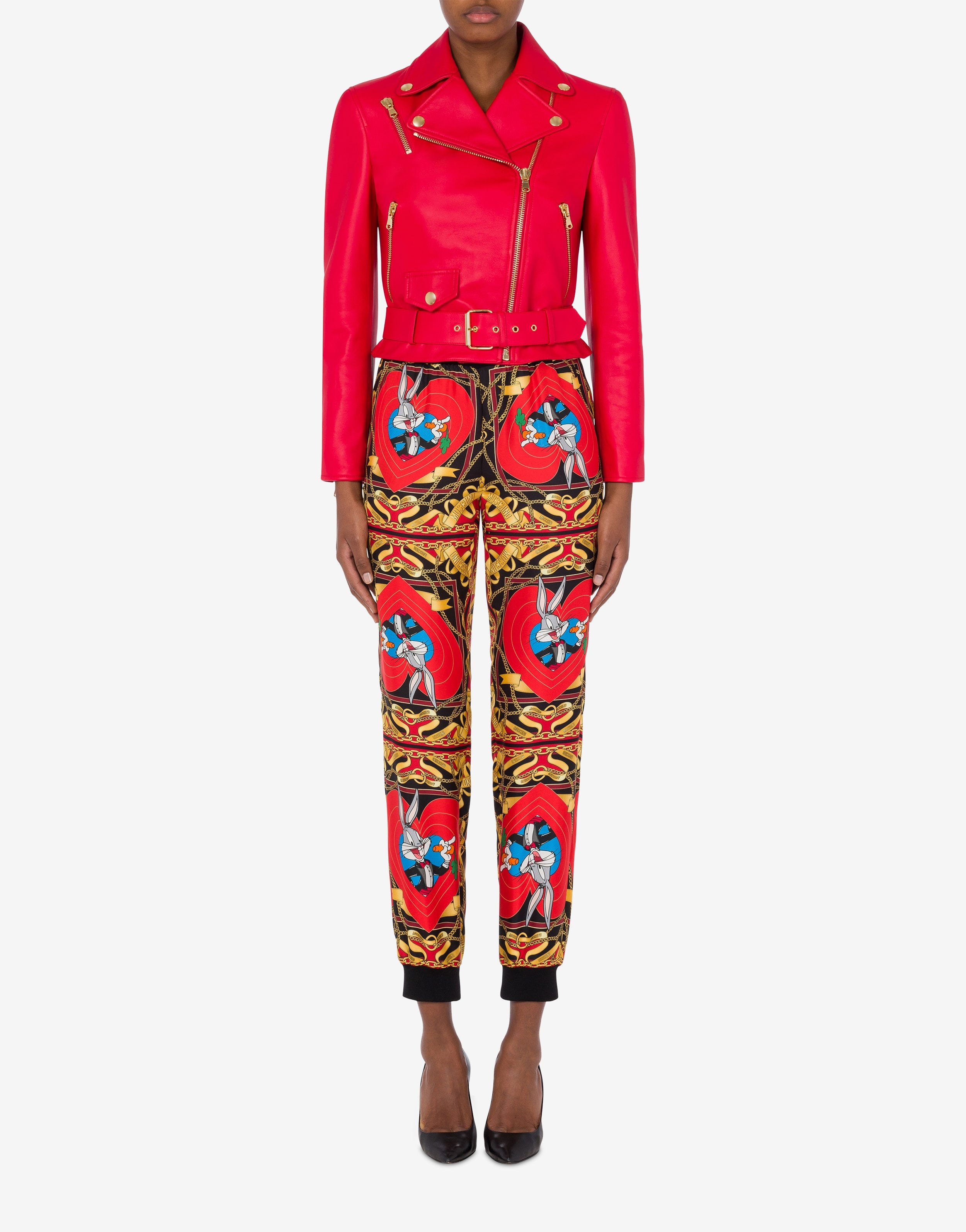 CHINESE NEW YEAR NAPPA LEATHER BIKER JACKET - 2