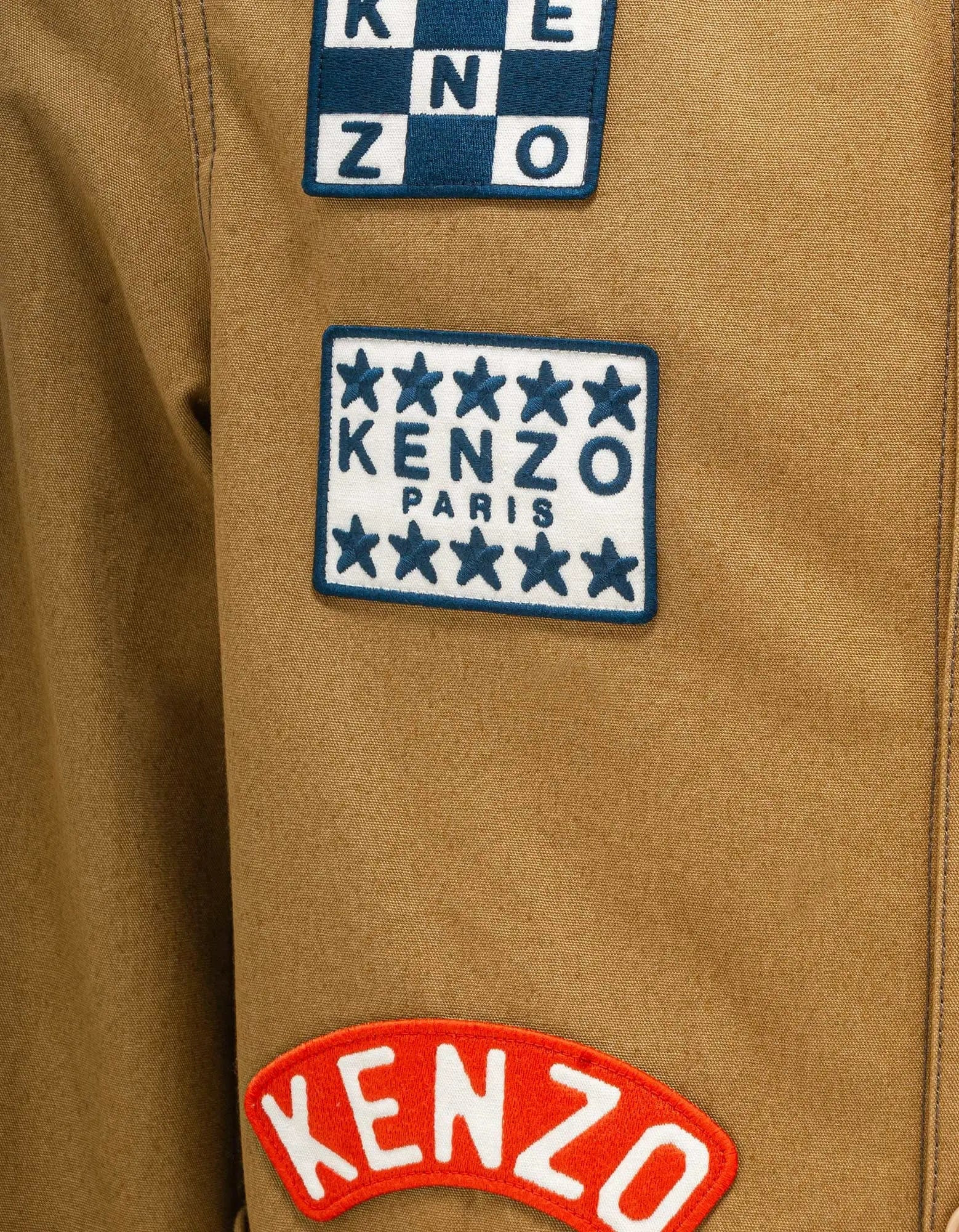 Kenzo Beige 'Kenzo Sailor' Workwear Jacket - 8