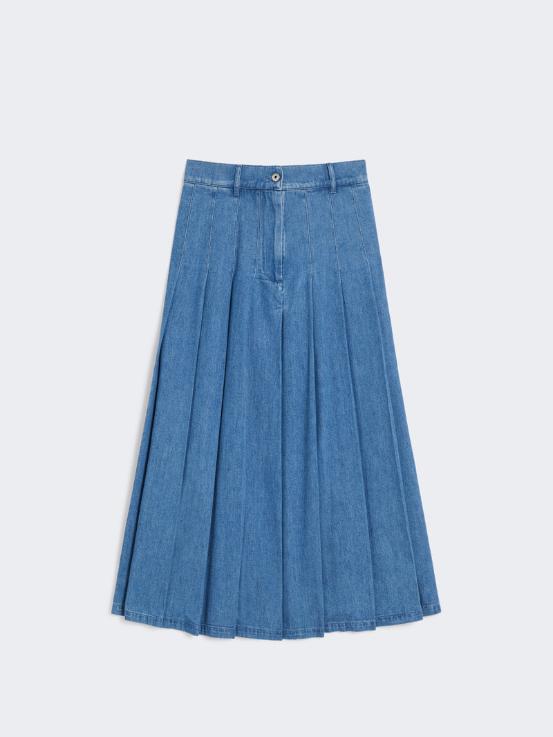 OPUNZIA Cotton denim skirt 1