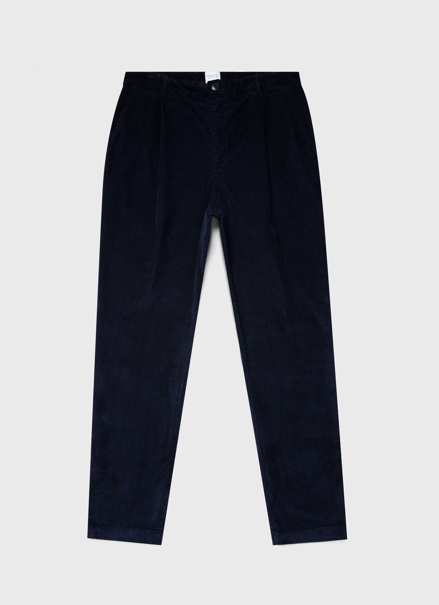 Pleated Corduroy Trouser - 1