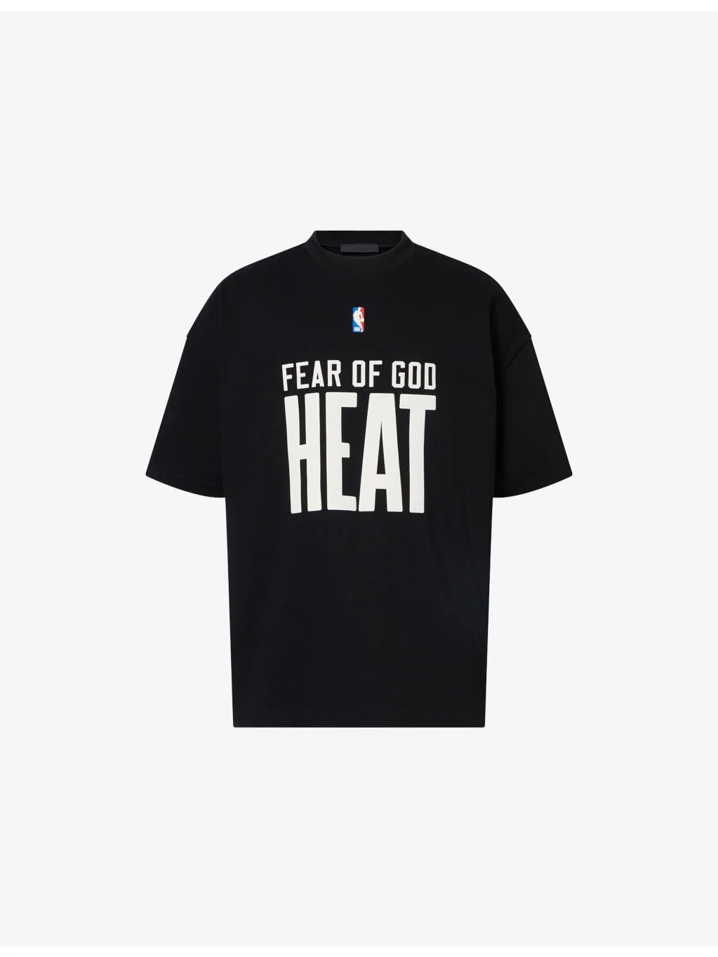 FOG x ESSENTIALS x NBA Heat 90's Fit Cotton-Jersey T-Shirt - 1