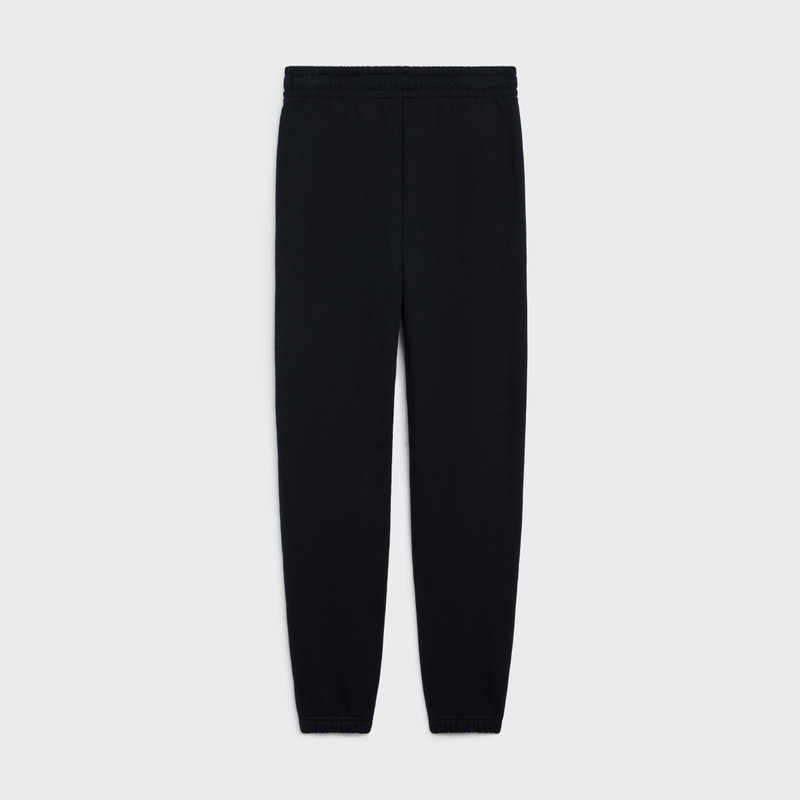 CELINE CELINE EMBROIDERED TRACK PANTS IN COTTON FLEECE outlook